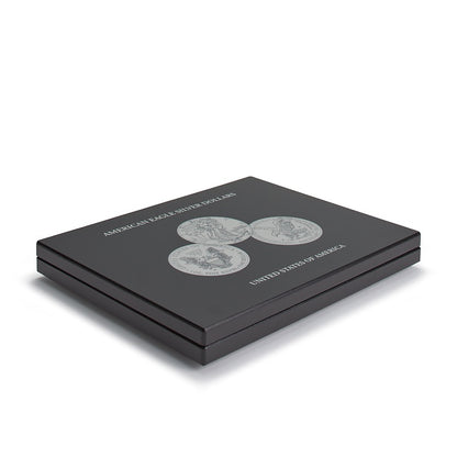 Volterra Uno - Presentation case for 20 silver coins ‘American Eagle’ in capsules