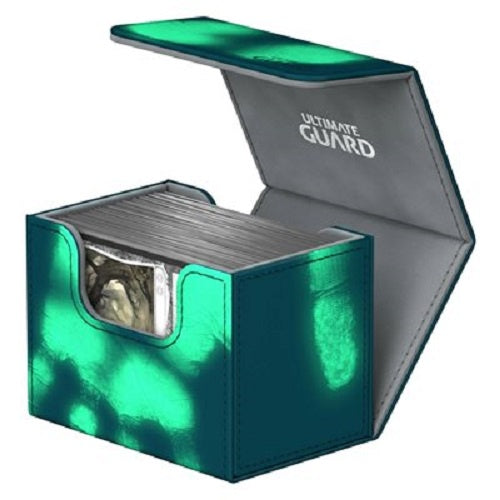 Ultimate Guard Deck Case Sidewinder Chromiaskin Petrol 80+