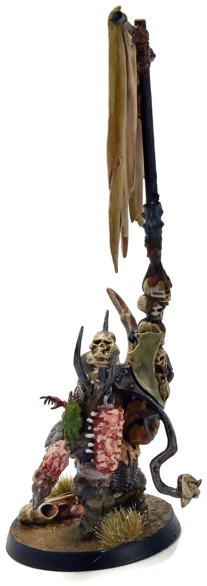 MAGGOTKIN OF NURGLE Lord of Plague #1 CONVERTED WELL PAINTED Sigmar