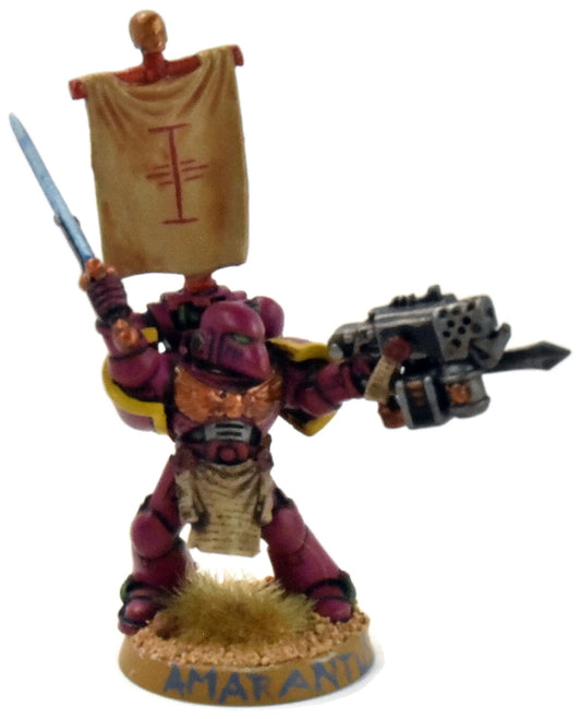 INQUISITION Space Marine Hero #7 CONVERTED Warhammer 40K Captain