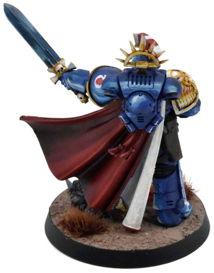 SPACE MARINES Primaris Captain #2 WELL PAINTED Warhammer 40K