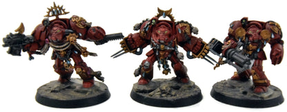 BLOOD ANGELS 6 Terminator Squad #1 WELL PAINTED Warhammer 40K