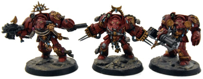 BLOOD ANGELS 6 Terminator Squad #1 WELL PAINTED Warhammer 40K