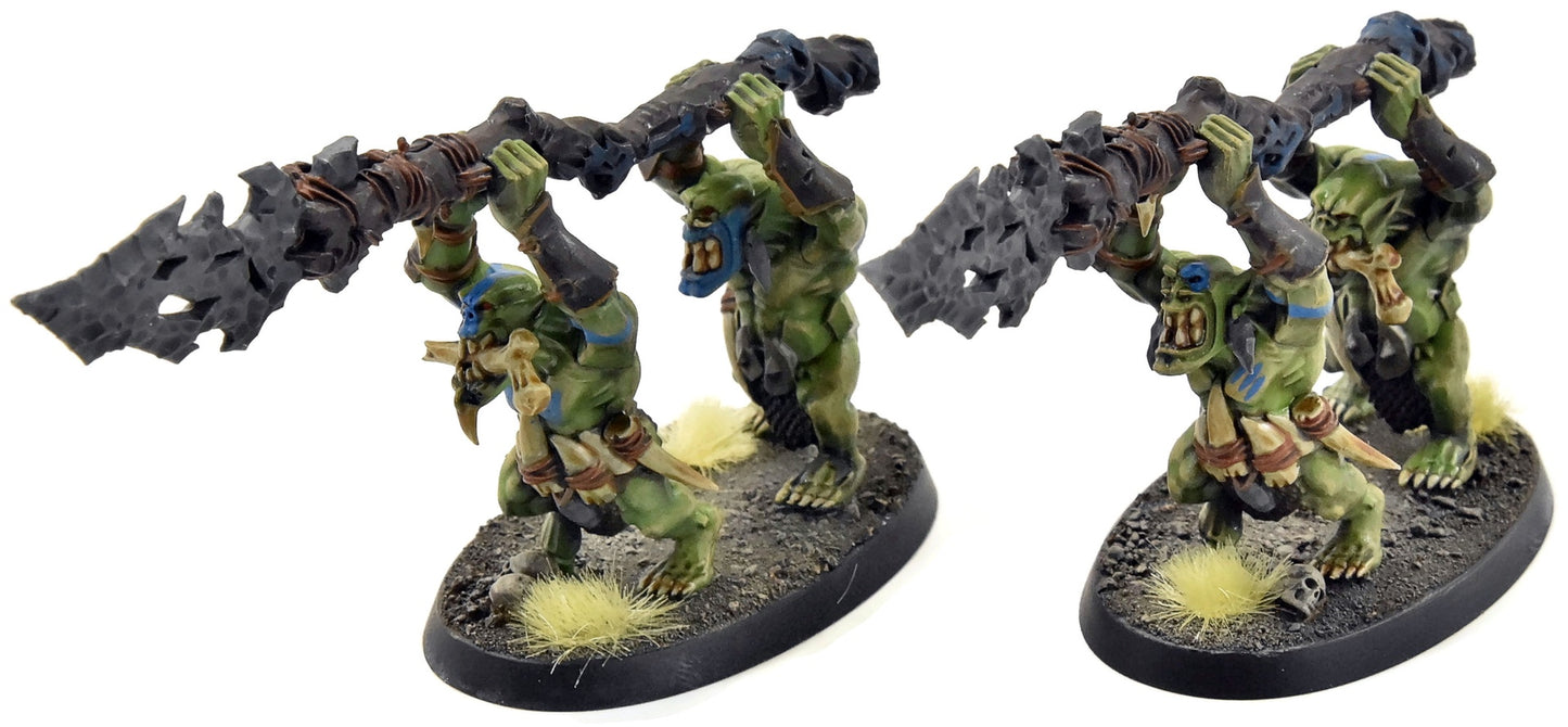 ORRUK WARCLANS 2 Savage Big Stabbas #2 PRO PAINTED Sigmar