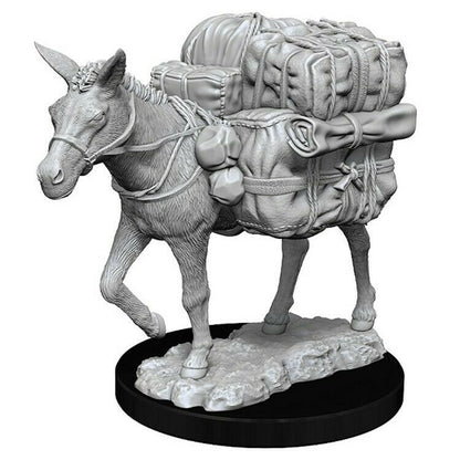 D&D Wizkids Unpainted Minis Wv7 Pack Mule