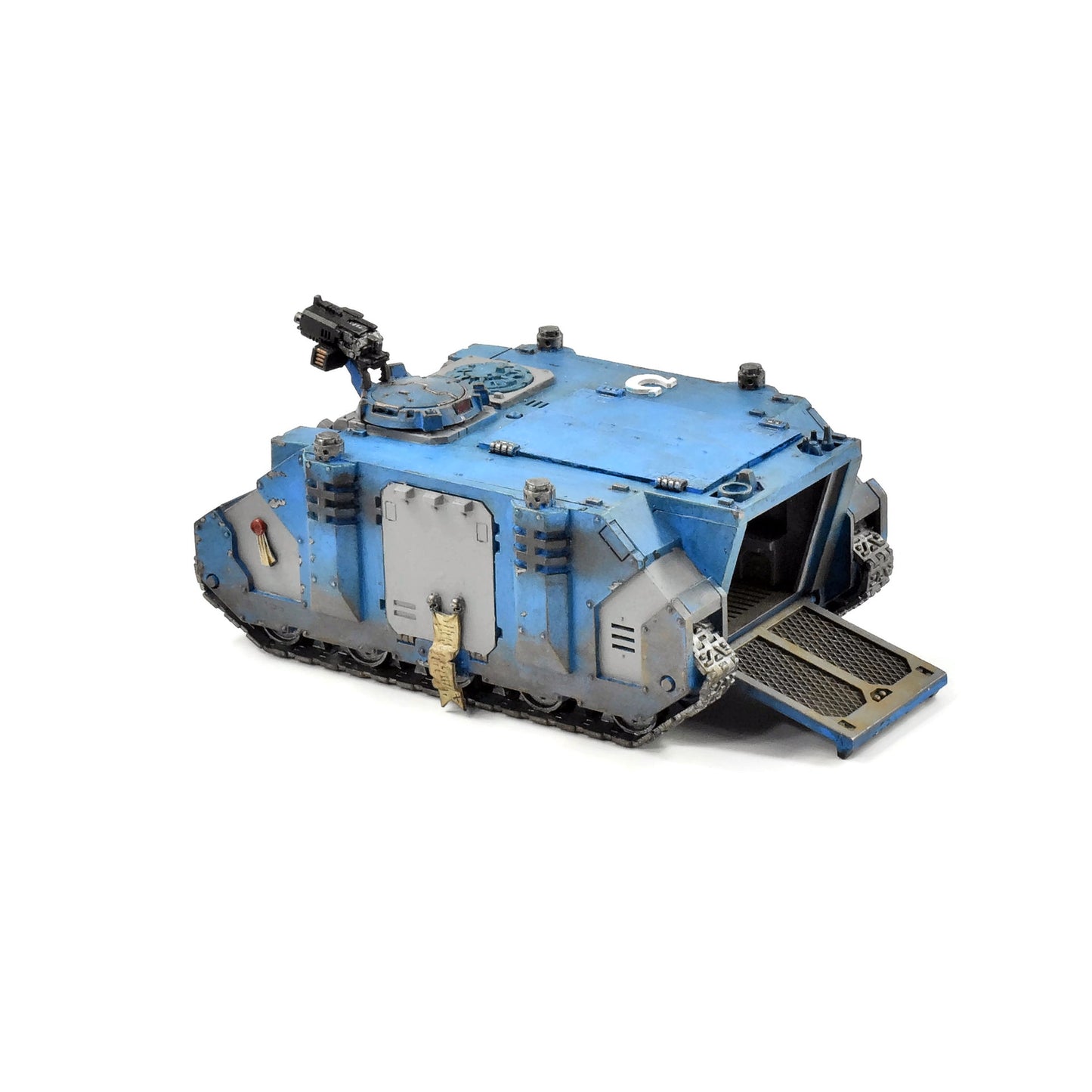SPACE MARINES Rhino #3 ultramarines WELL PAINTED Warhammer 40K