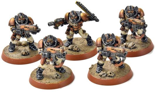 SPACE MARINES 5 Scouts Converted #2 PRO PAINTED Warhammer 40K