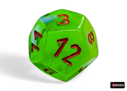 Gemini 7-die Set Plasma Green- Teal/orange Luminary