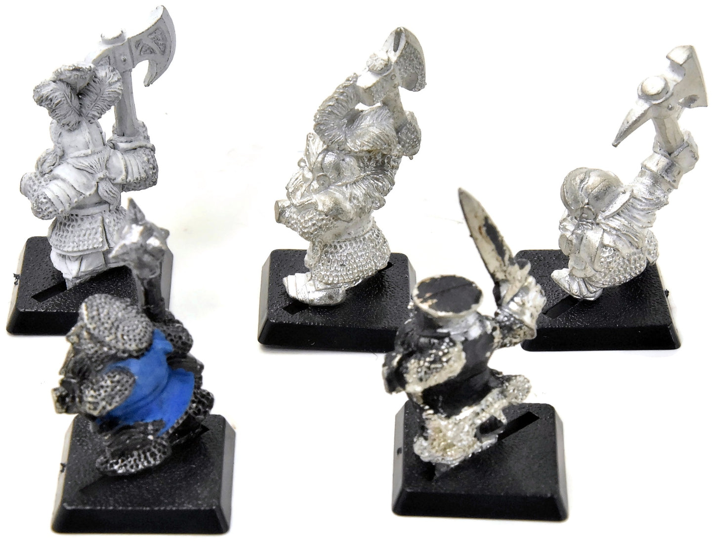 DWARFS 5 Classic Clansmen #5 METAL Warhammer Fantasy