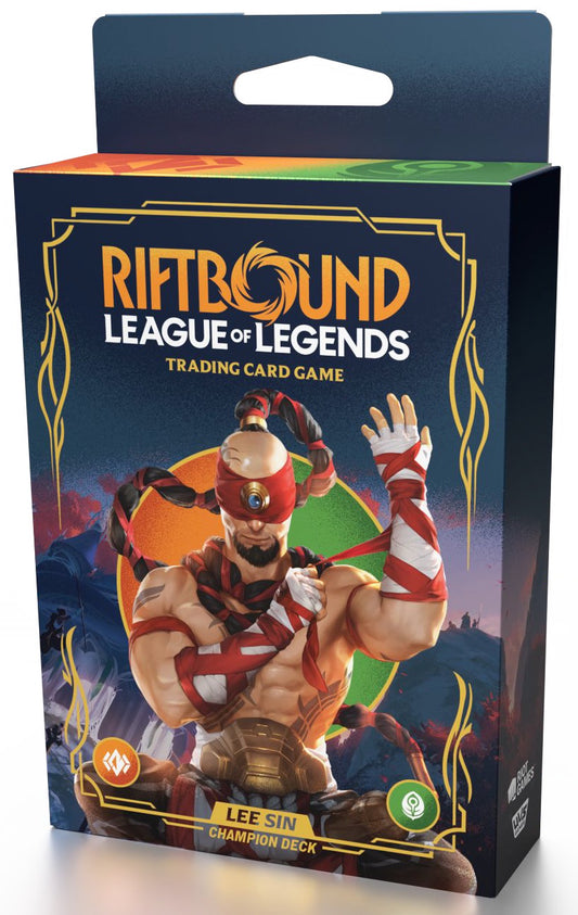 Riftbound League Of Legends TCG Origins Champion Deck Lee Sin (EN) (PRE ORDER)