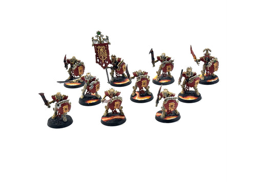 OSSIARCH BONEREAPERS 10 Mortek Guard #1 WELL PAINTED Warhammer Sigmar