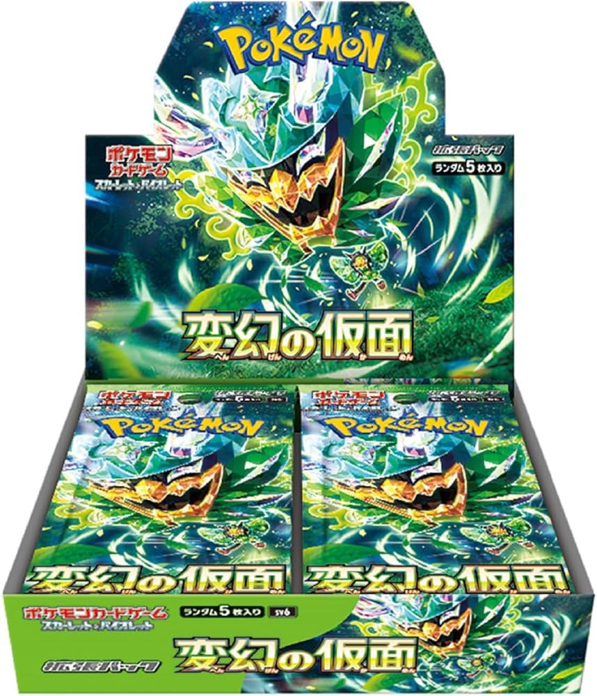 Pokemon TCG Mask of Change Booster Box SV6 (JP)