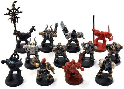 CHAOS SPACE MARINES 12 Legionaries #3 classic sculpt Warhammer 40K