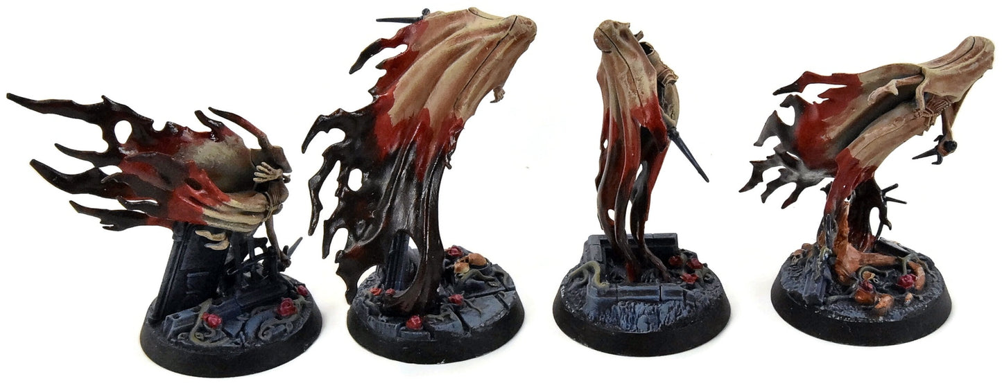 NIGHTHAUNT 4 Myrmourn Banshees #1 WELL PAINTED Sigmar