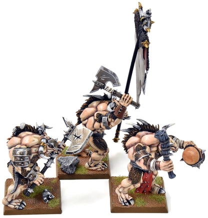 BEASTMEN 3 Minotaur Herd #1 PRO PAINTED Fantasy Minotaurs