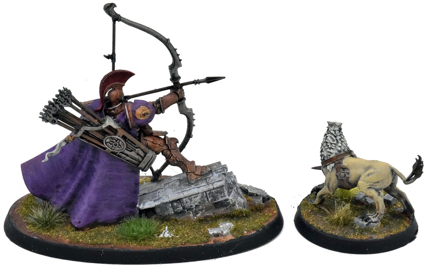 STORMCAST ETERNALS Knight Judicator #1 WELL PAINTED Sigmar With Gryph Hound