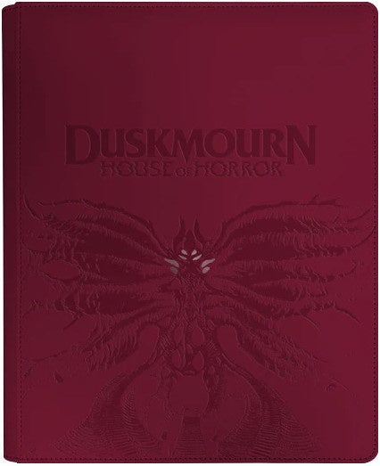 Ultra Pro Zip Binder Pro 9pkt Mtg Duskmourn Set Symbol