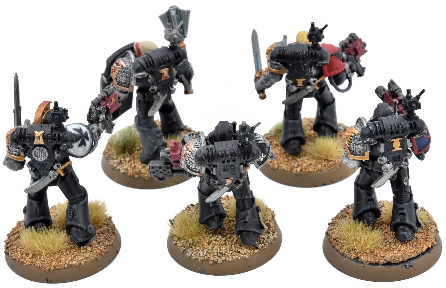 DEATHWATCH 5 Deathwatch Veterans #1 WELL PAINTED Warhammer 40K