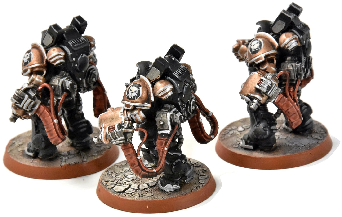 SPACE MARINES 3 Aggressors #1 PRO PAINTED Warhammer 40K