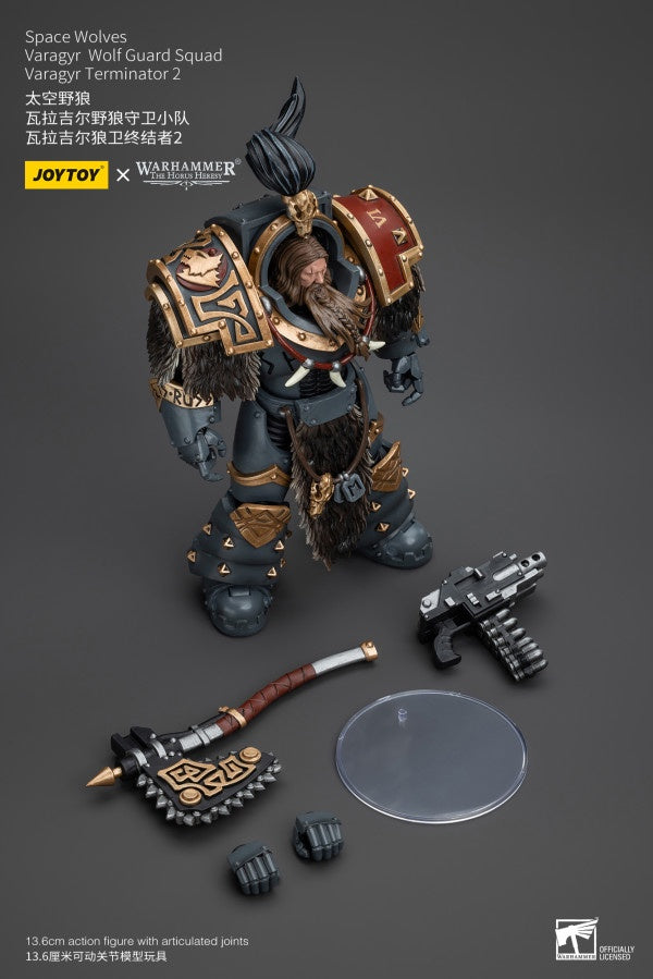Varagyr Wolf Guard Squad Varagyr Terminator 2 Space Wolves Joy Toy