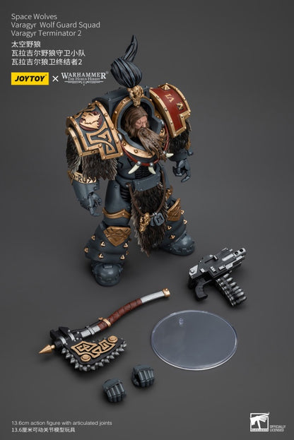 Varagyr Wolf Guard Squad Varagyr Terminator 2 Space Wolves Joy Toy