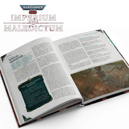 Livre de règles de base de Warhammer 40k Imperium Maledictum
