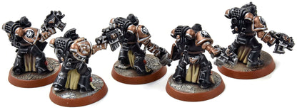 SPACE MARINES 5 Veterans #7 PRO PAINTED Warhammer 40K