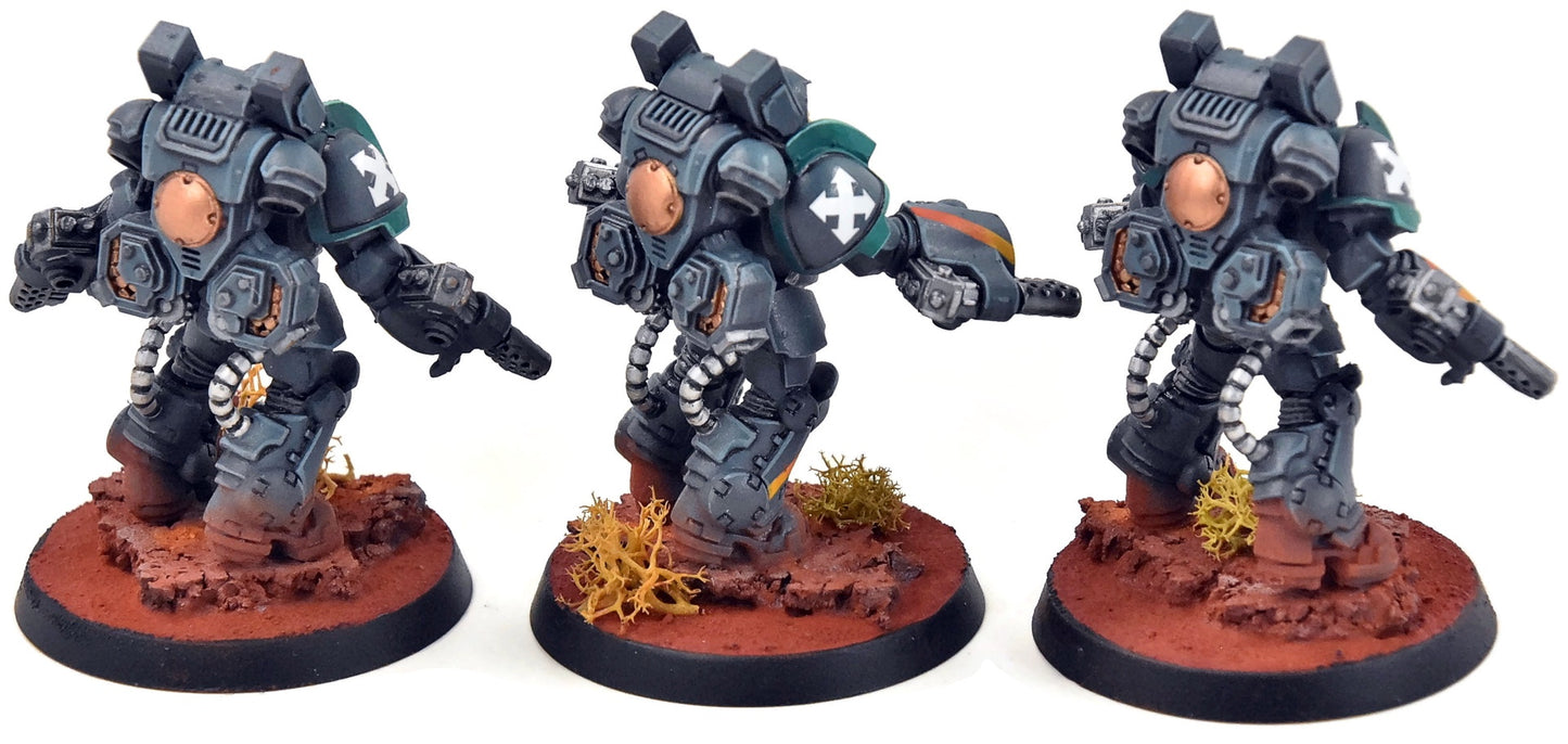 SPACE MARINES 3 Aggressors #1 PRO PAINTED Warhammer 40K 0566