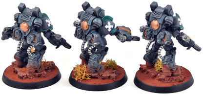 SPACE MARINES 3 Aggressors #1 PRO PAINTED Warhammer 40K 0566
