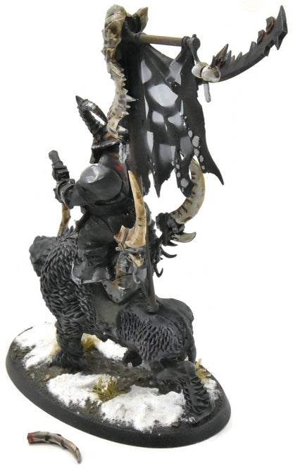 OGOR MAWTRIBES Mournfang with Banner #2 WELL PAINTED Sigmar