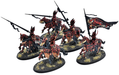 SOULBLIGHT GRAVELORDS 5 Blood Knights #1 COMMISSION PRO PAINTED Sigmar 3328