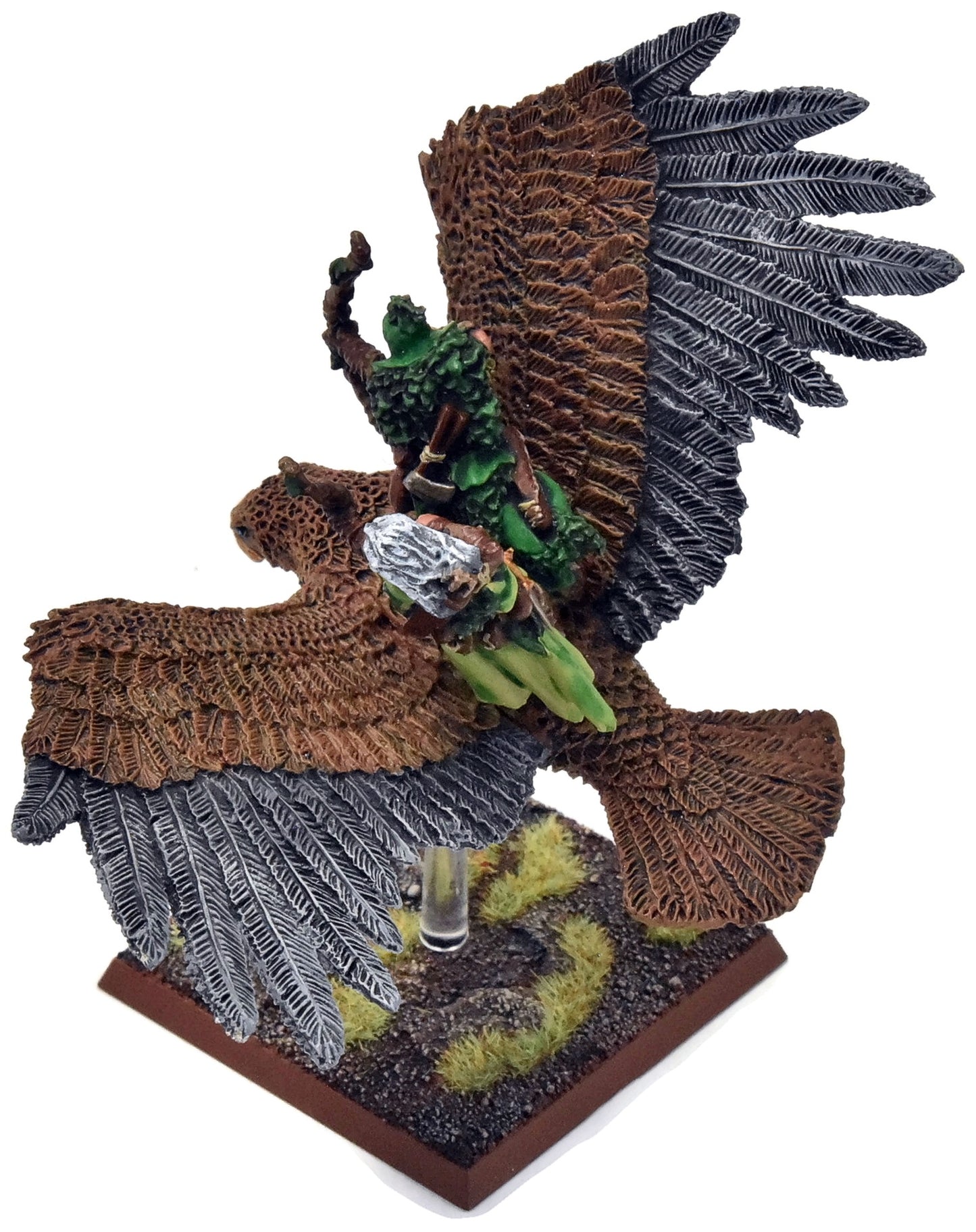 WOOD ELVES Giant Eagle With Waywatcher Converted #1 METAL Fantasy