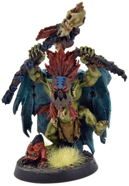 ORRUK WARCLANS Wurrgog Prophet #1 WELL PAINTED Sigmar