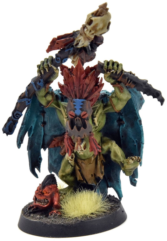 ORRUK WARCLANS Wurrgog Prophet #1 WELL PAINTED Sigmar