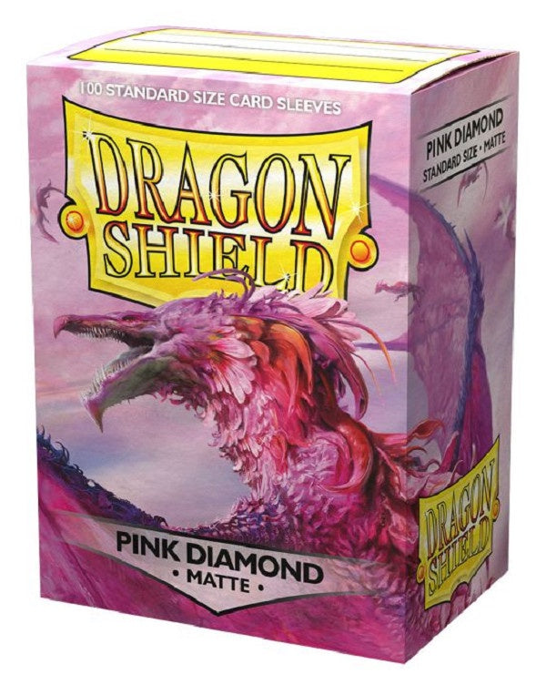 Dragon Shield Sleeves Matte Pink Diamond (100)