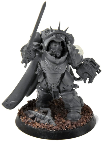 SPACE MARINES Gravis Captain #1 Warhammer 40K Black Templars