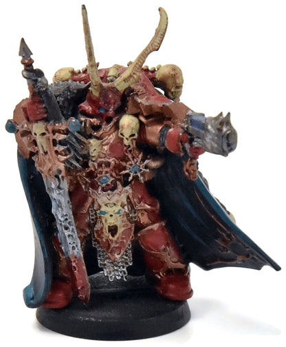 CHAOS SPACE MARINES Chaos Lord With Plasma Pistol #1 Warhammer 40K