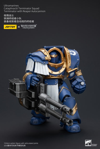 Cataphractii Terminator Squad Terminator with Reaper Autocannon Ultramarines