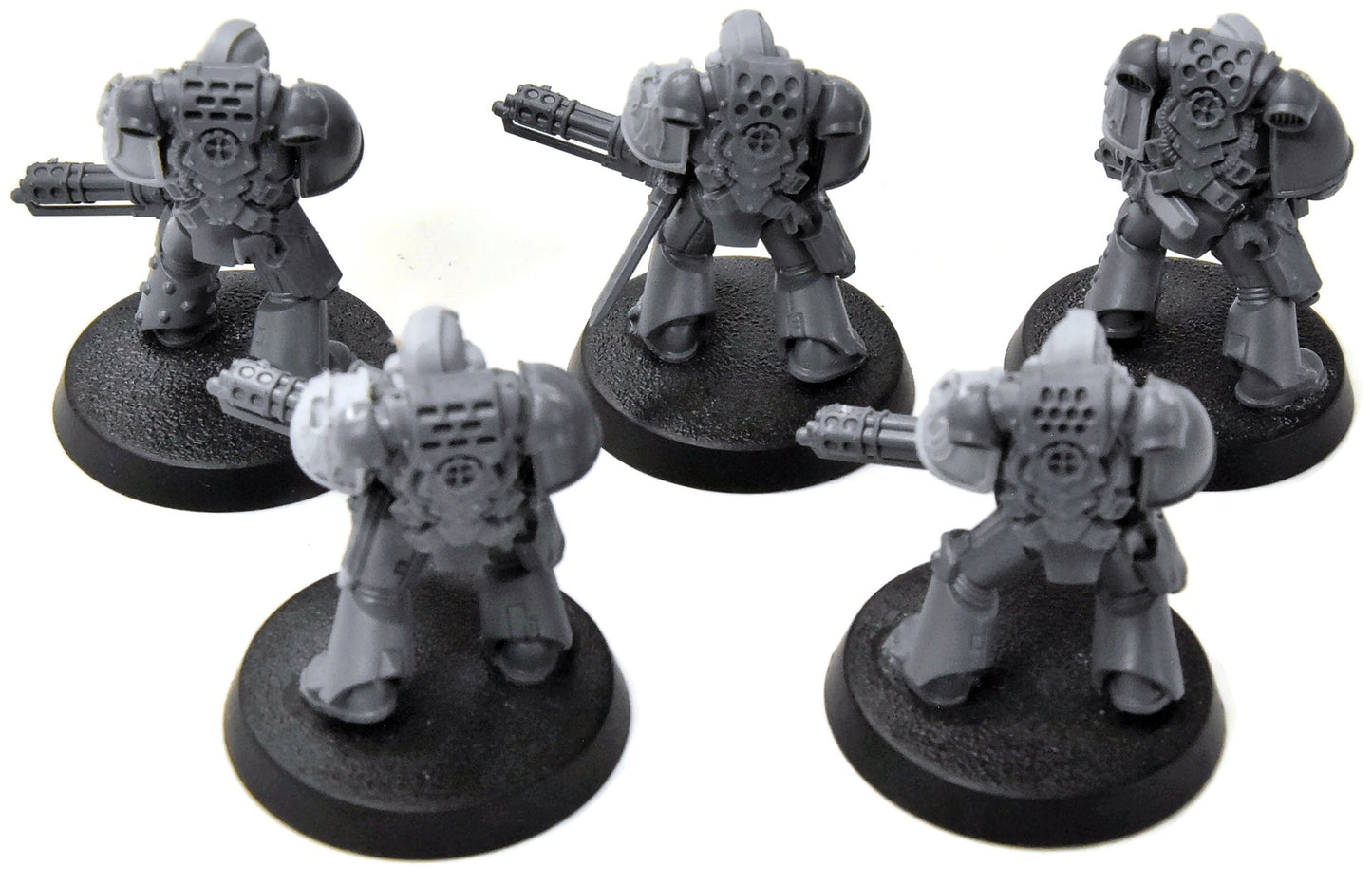 HORUS HERESY Night Lords 5 Heavy Weapon Marines #2 Forge World Upgrades 30K