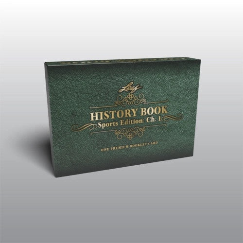 2023 Leaf History Book Sports Edition Chapter 1 Hobby Box