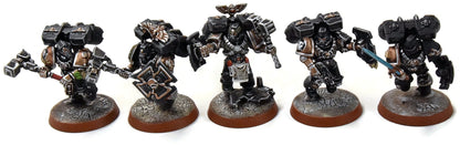 SPACE MARINES 5 Vanguard Assault Squad Marines #1 PRO PAINTED  40K