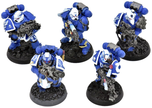 SPACE MARINES 5 Vanguard Veterans #1 METAL Warhammer 40K Classic
