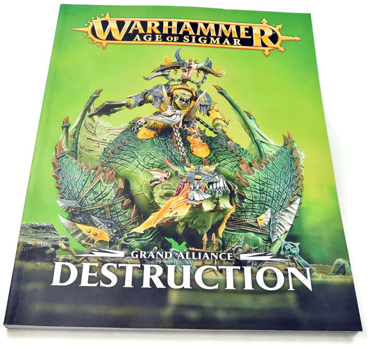 GRAND ALLIANCE DESTRUCTION Outdated Batttletome #1 Sigmar