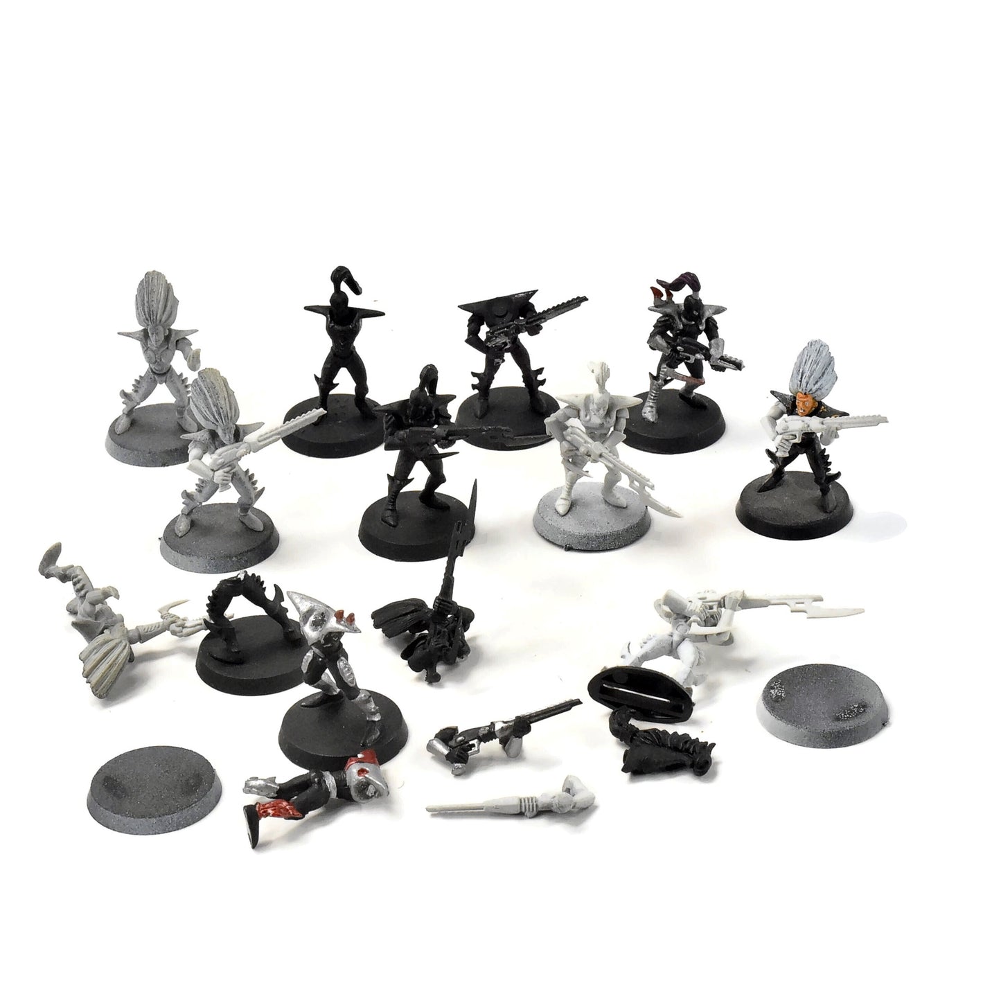 DRUKHARI 12 Wyches Kabalites #1 Classic missing some pieces 40K