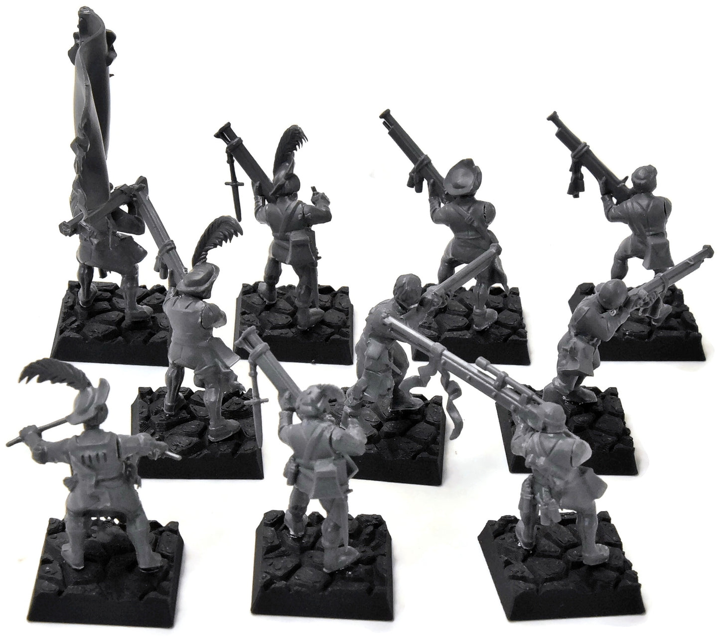 THE EMPIRE 10 State Troops Handgunners #12 Fantasy