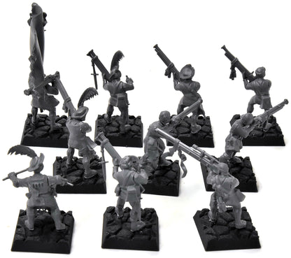 THE EMPIRE 10 State Troops Handgunners #12 Fantasy