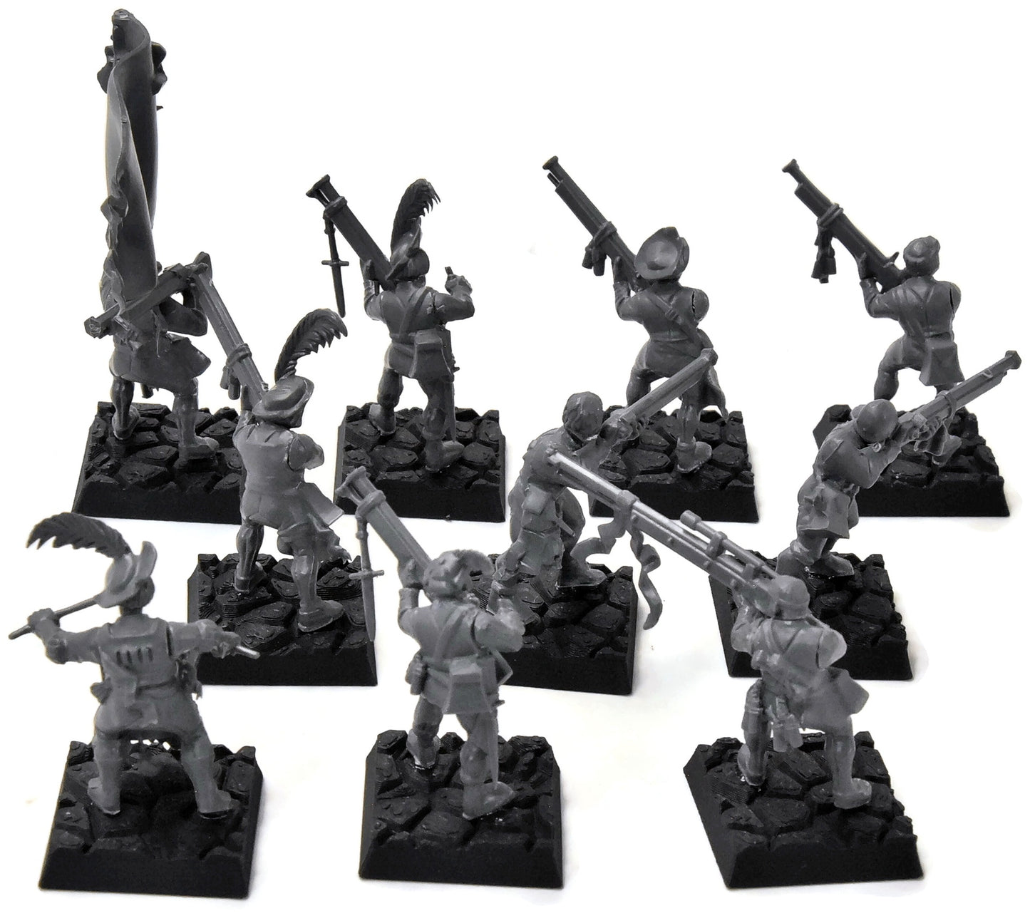 THE EMPIRE 10 State Troops Handgunners #12 Fantasy