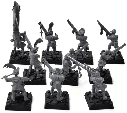 THE EMPIRE 10 State Troops Handgunners #12 Fantasy