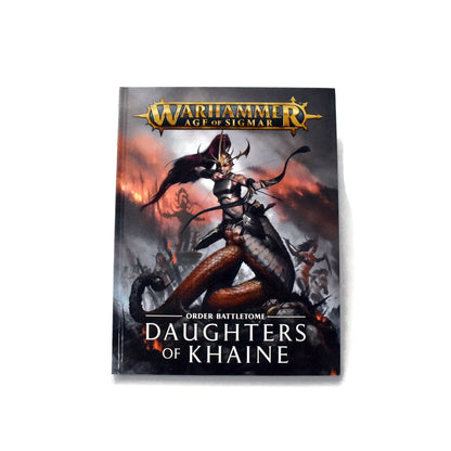 DAUGHTERS OF KHAINE Battletome Used Very Good Condition