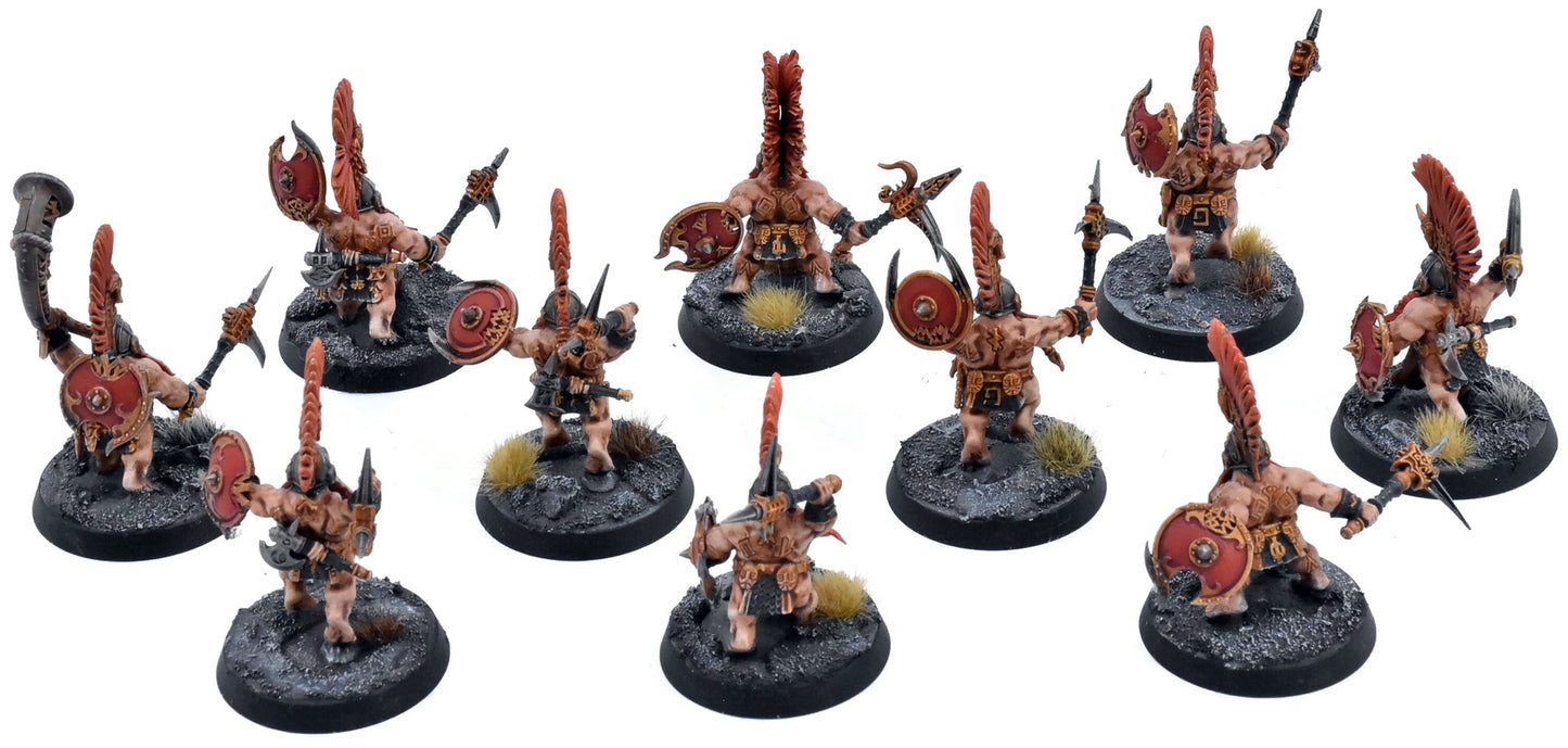 FYRESLAYERS 10 Vulkite Berzerkers #1 WELL PAINTED Warhammer Sigmar